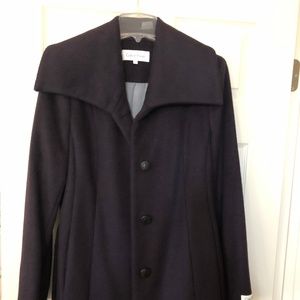 Calvin Klein Wool Coat Size 8 NWT